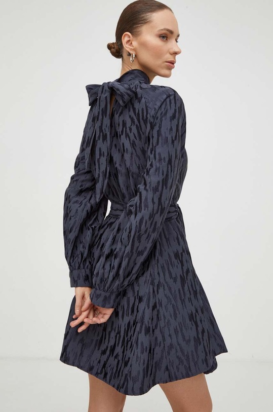 Φόρεμα Samsoe Samsoe casual σκούρο μπλε F23400091