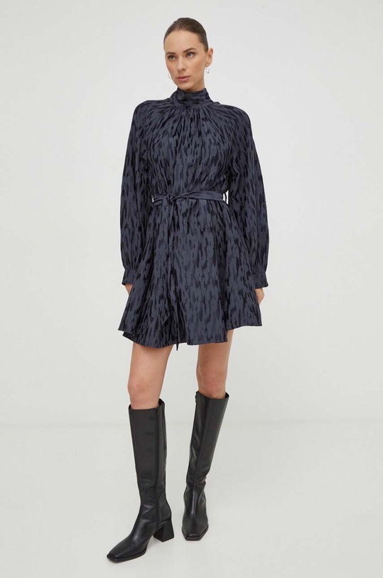 Φόρεμα Samsoe Samsoe F23400091 σκούρο μπλε SS24