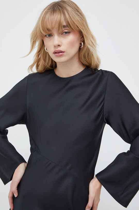 Samsoe Samsoe rochie F23300054 negru SS24