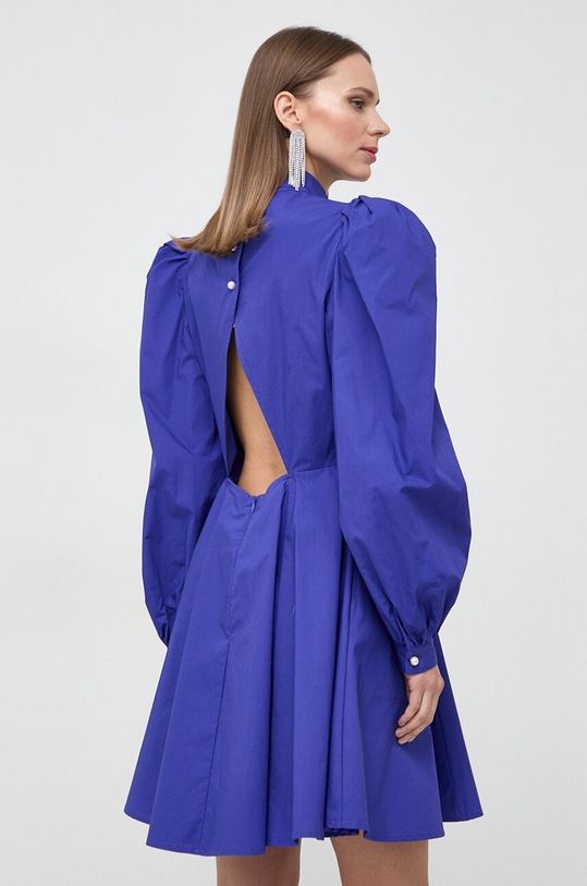 Одежда Хлопковое платье Custommade 999369478 голубой