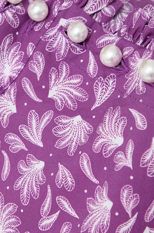 Custommade rochie din bumbac 999376479 violet