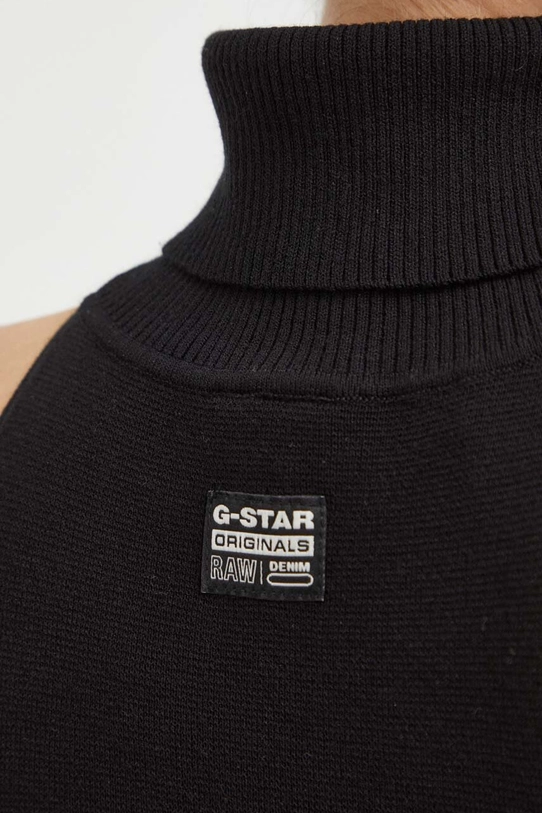 Бавовняна сукня G-Star Raw D23927.D487 чорний