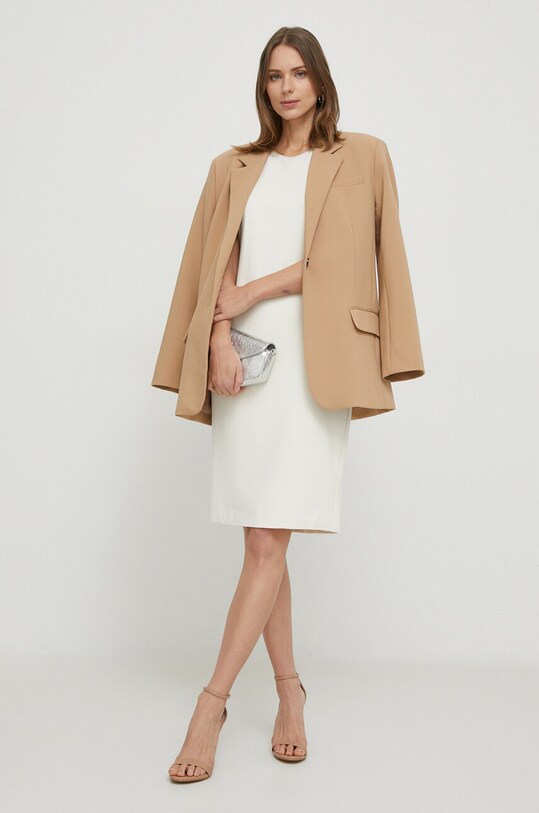 Haljina Lauren Ralph Lauren 250863911 bež SS25