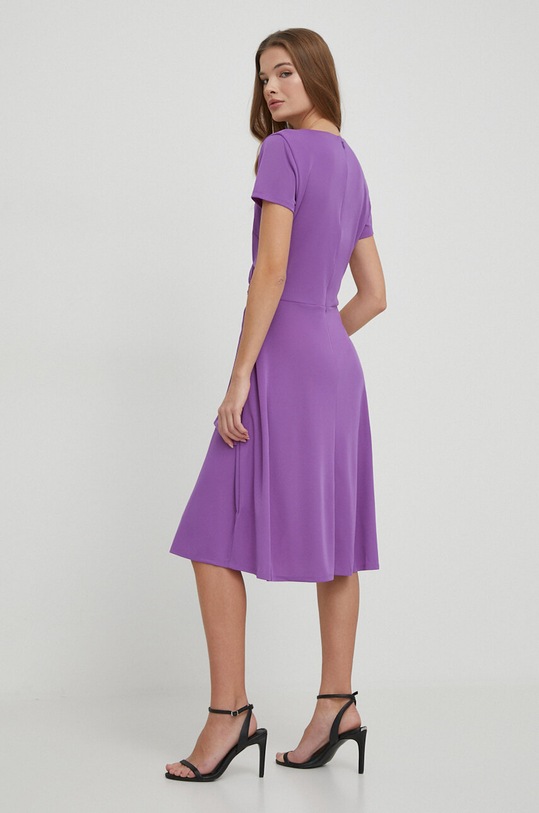 Lauren Ralph Lauren sukienka 250868161 fioletowy SS25
