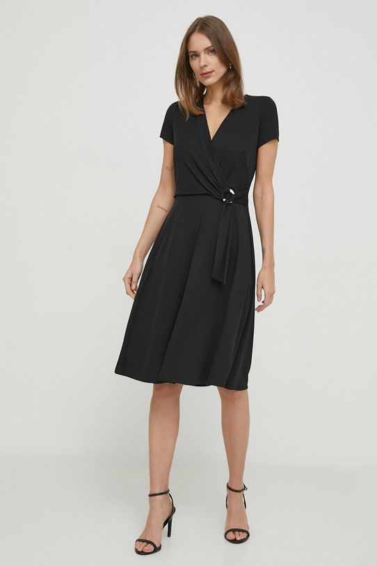 Lauren Ralph Lauren sukienka 250868161 czarny SS25