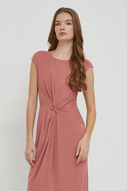 Одежда Платье Lauren Ralph Lauren 250925972 розовый