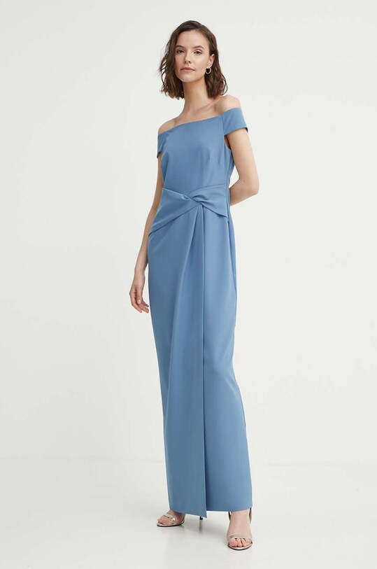 Lauren Ralph rochie 253936388 albastru SS24