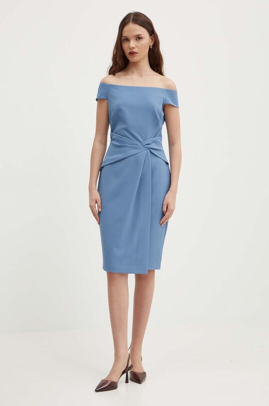 Abbigliamento Lauren Ralph Lauren vestito 253936389 blu