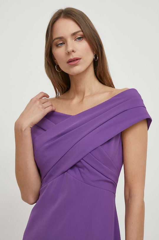 Lauren Ralph Lauren sukienka fioletowy 253936390