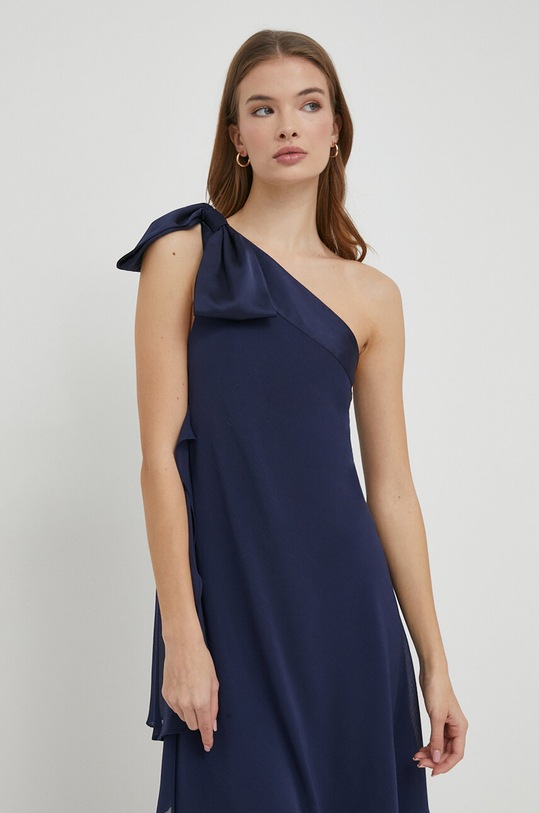 Šaty Lauren Ralph Lauren látka tmavomodrá 253937401