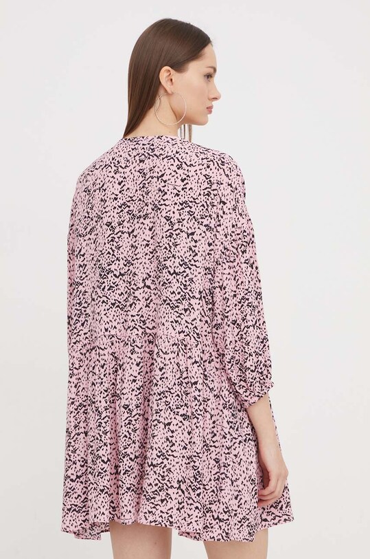 Odzież Tommy Jeans sukienka DW0DW17428 różowy