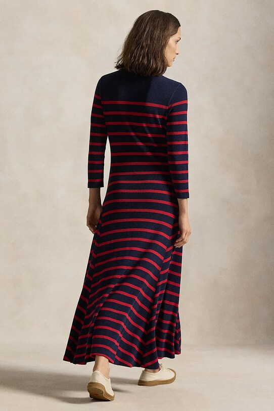 Платье Polo Ralph Lauren 211924266 голубой AW24