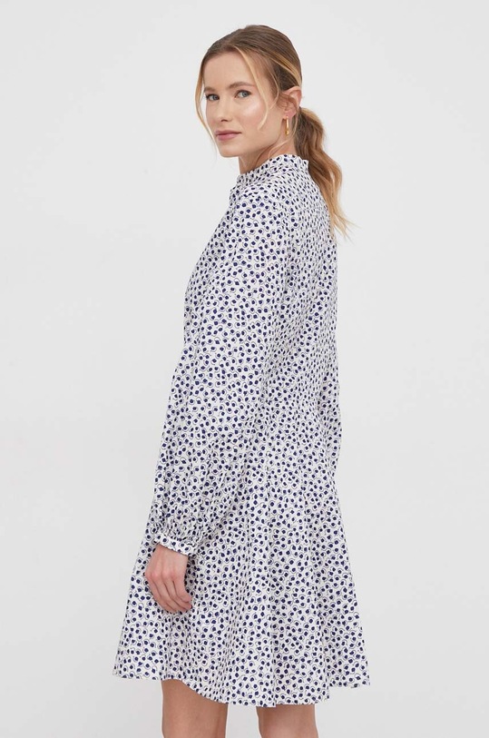 Ρούχα Βαμβακερό φόρεμα Polo Ralph Lauren 211925099 λευκό