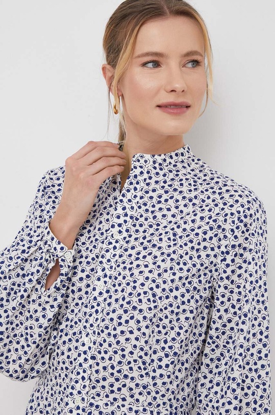 Βαμβακερό φόρεμα Polo Ralph Lauren λευκό 211925099