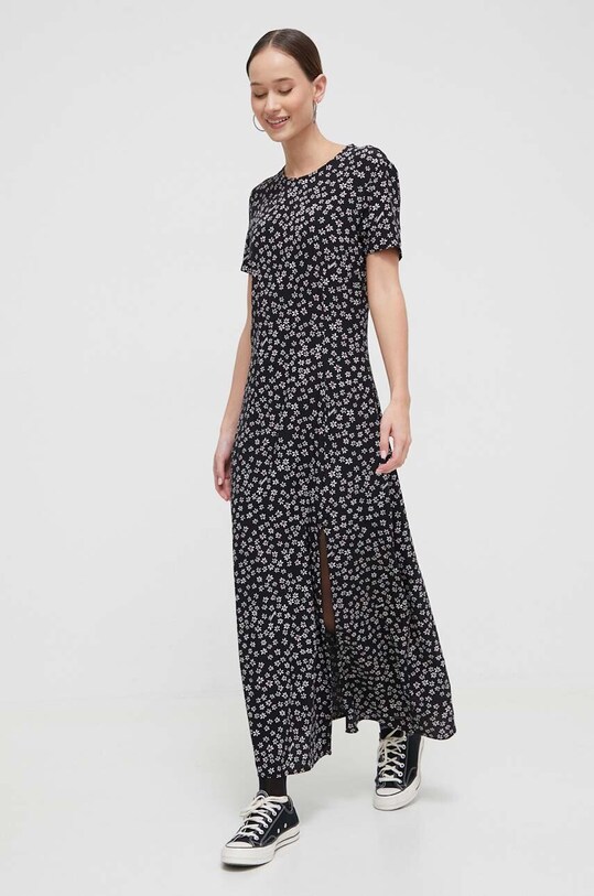 Tommy Jeans sukienka casual czarny DW0DW17418