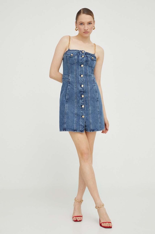 MICHAEL Michael Kors vestito di jeans MR4823CFAU blu SS24