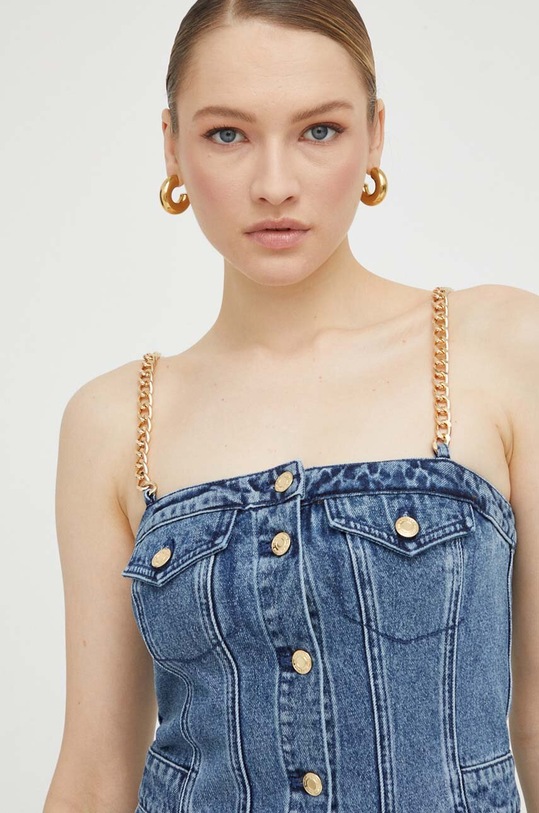 MICHAEL Michael Kors vestito di jeans blu MR4823CFAU