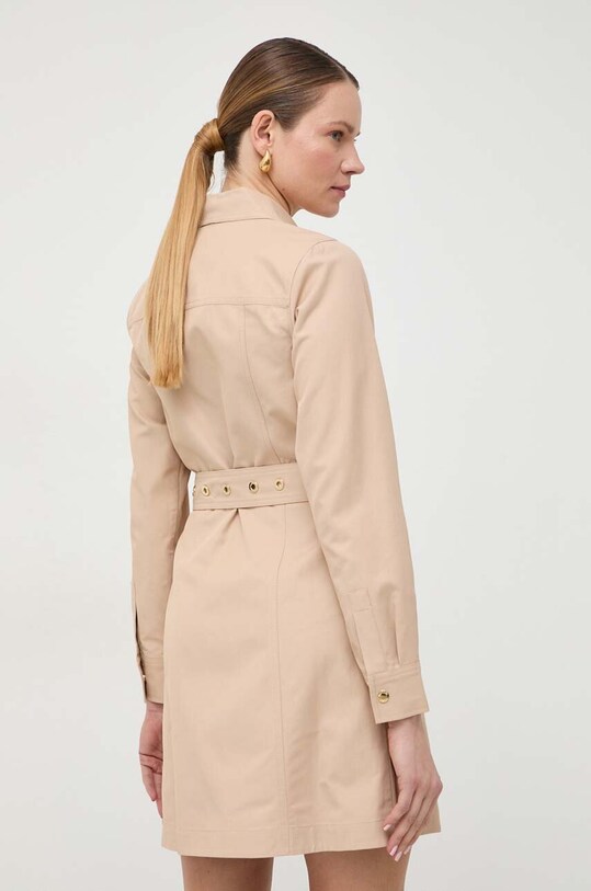 Odzież MICHAEL Michael Kors sukienka MR4821HATQ beżowy