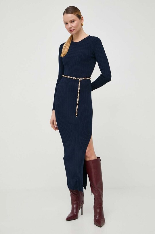 MICHAEL Michael Kors rochie maxi bleumarin MR4820O33D