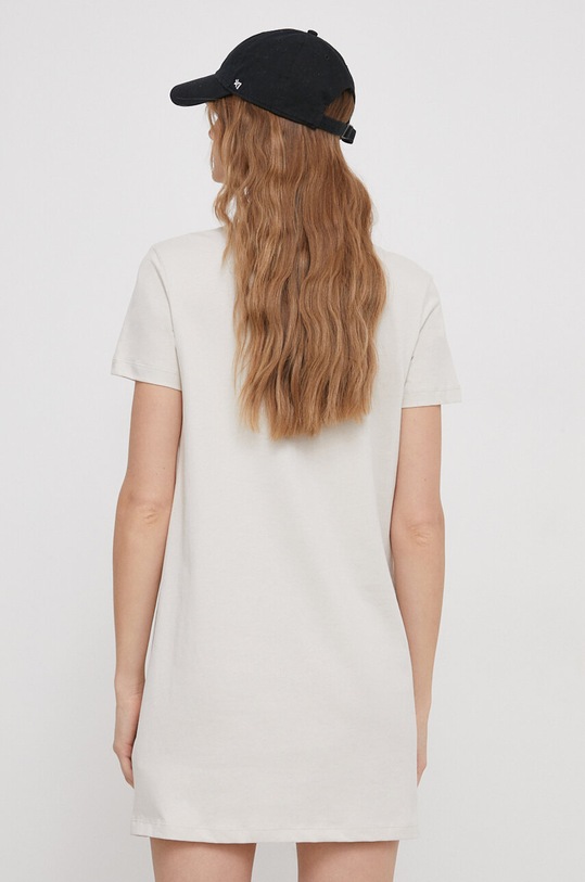 Odzież Calvin Klein Jeans sukienka bawełniana J20J218862 beżowy