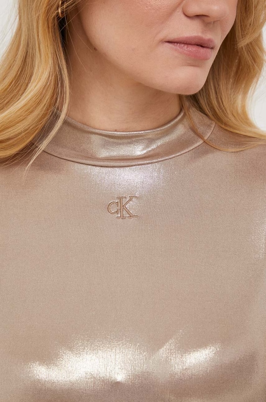 Calvin Klein Jeans sukienka J20J222512 złoty