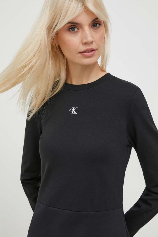Calvin Klein Jeans rochie negru J20J222528