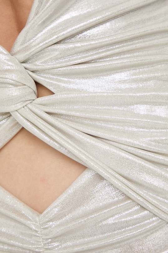 Pinko rochie argintiu 103041.Y5RA