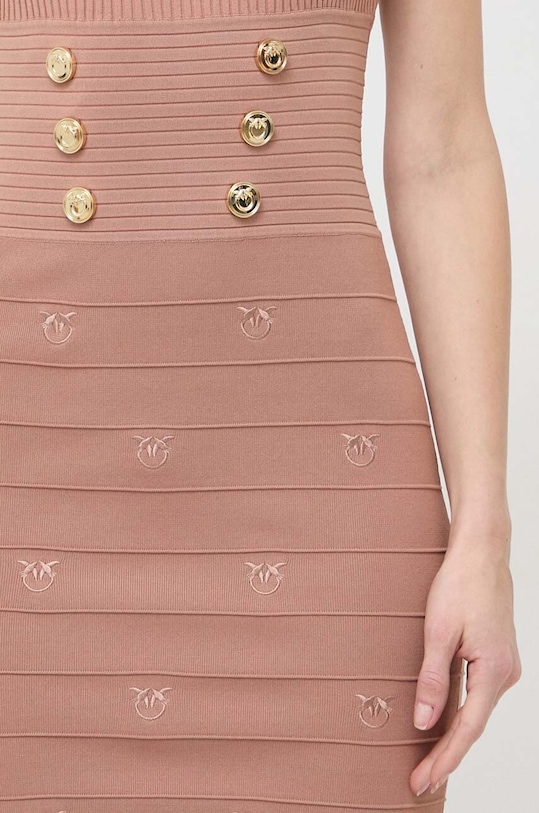 Pinko sukienka 102879.A1LK brązowy