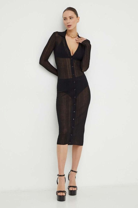 Φόρεμα Pinko 102978.A1ND μαύρο SS24