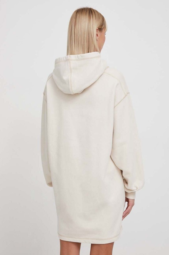 Oblečení Bavlněné šaty Calvin Klein Jeans J20J223245 béžová