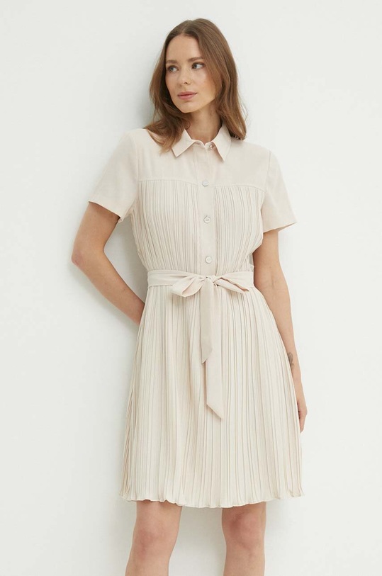 Dkny rochie mini bej DD4A1351