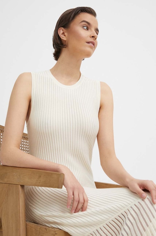 Рокля Dkny бежов P4BUAN36