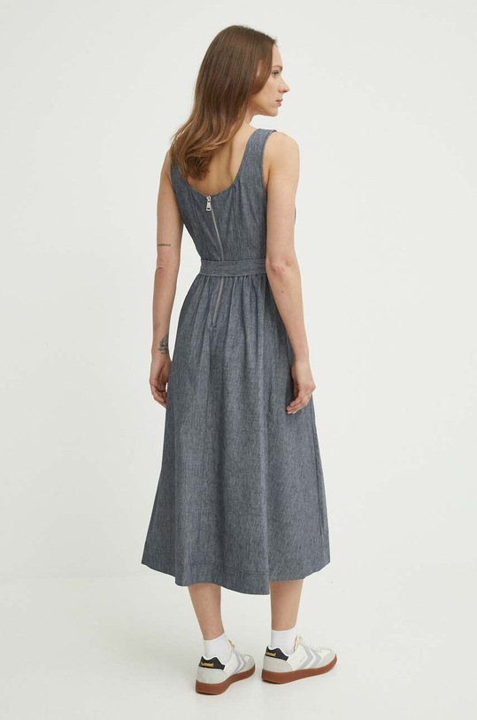 Îmbrăcăminte Dkny rochie din amestec de in DD4B5715 gri