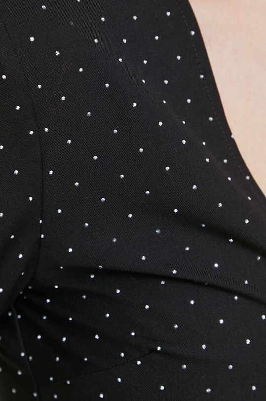 Chiara Ferragni tuta elegante STRASS 76CBO938 nero