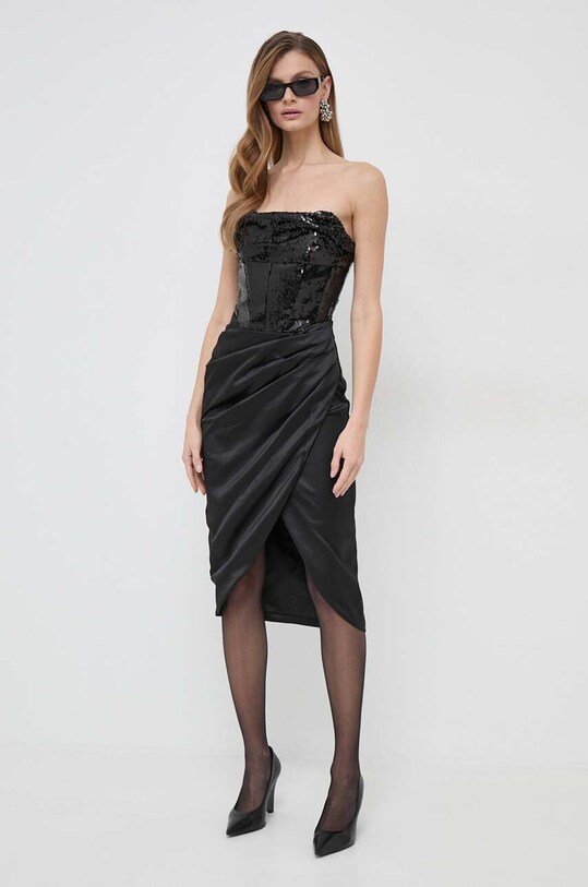 Bardot sukienka JAMILA 58973DB.BLACK czarny SS24