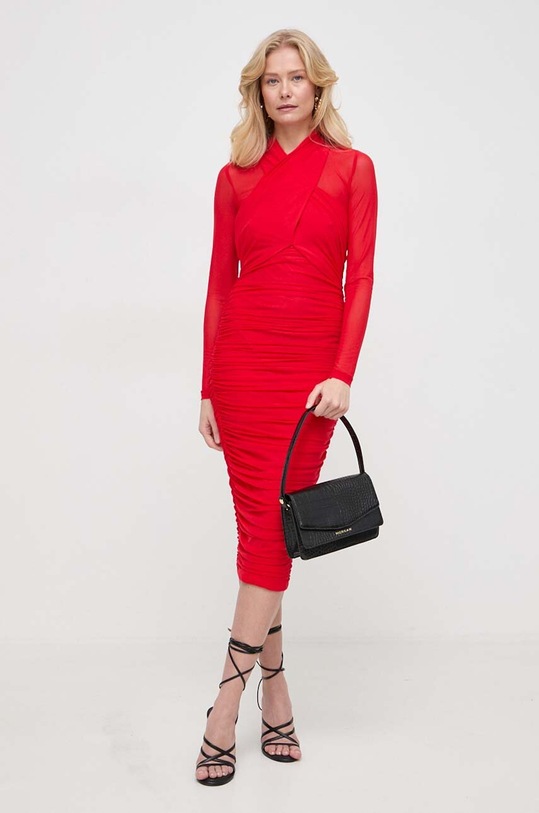 Рокля Bardot ALIYAH 56305DB.FIRE.RED червен