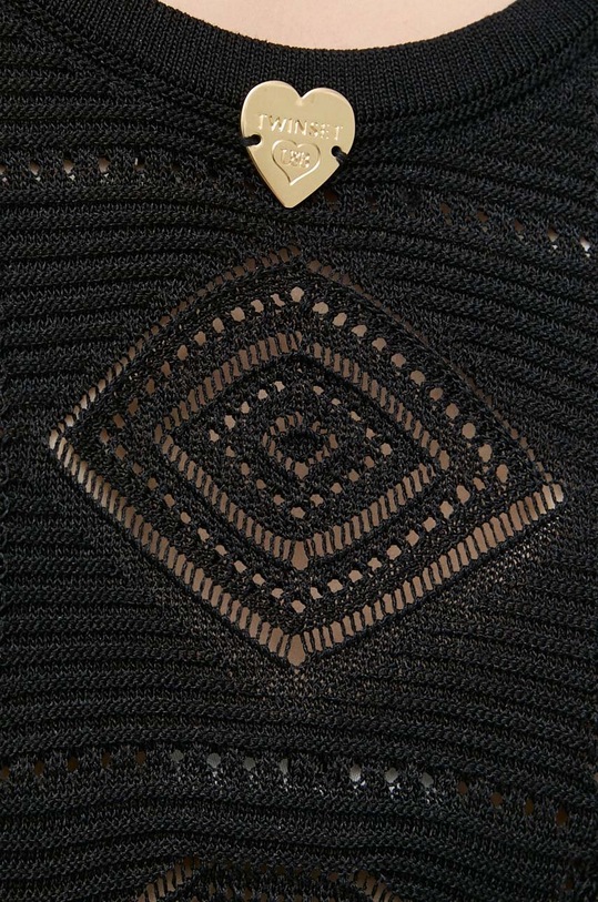 Twinset sukienka 241LB3BBB czarny