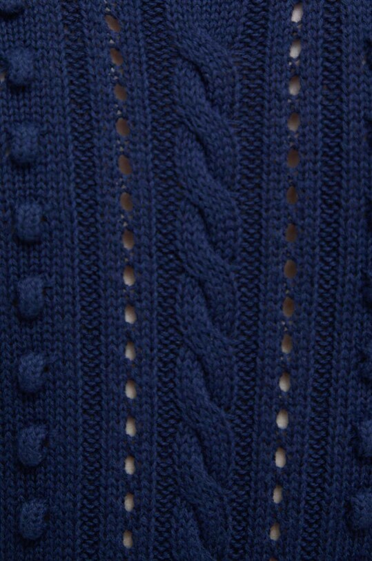 Bavlnené šaty Twinset 241LL37BB tmavomodrá