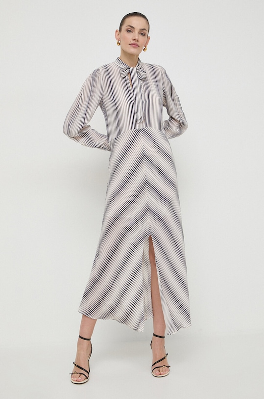Twinset sukienka tkanina beżowy 241TP2710