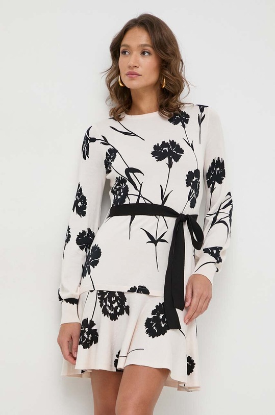 Сукня Twinset візерунок бежевий 241TP3552