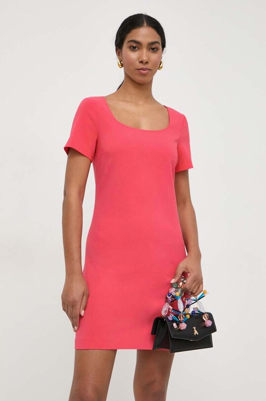 Платье Patrizia Pepe casual розовый 8A1309.A6F5
