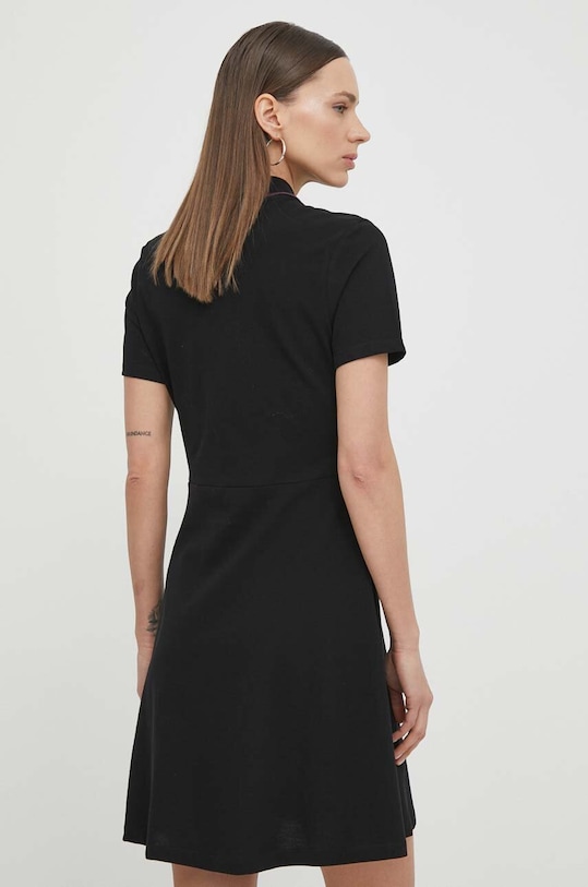 Îmbrăcăminte PS Paul Smith rochie din bumbac W2R.348V.M20068 negru