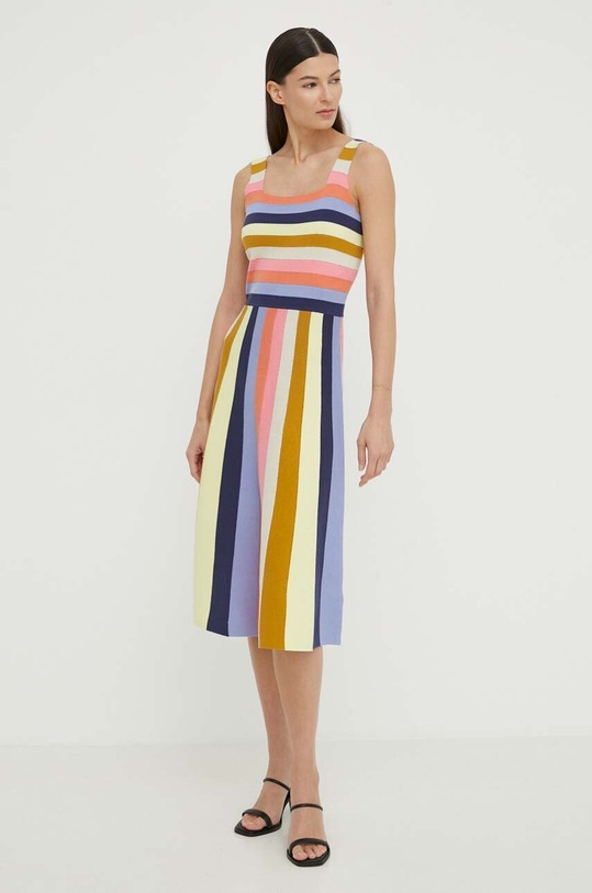 PS Paul Smith rochie din bumbac W2R.728N.M31170 multicolor SS24