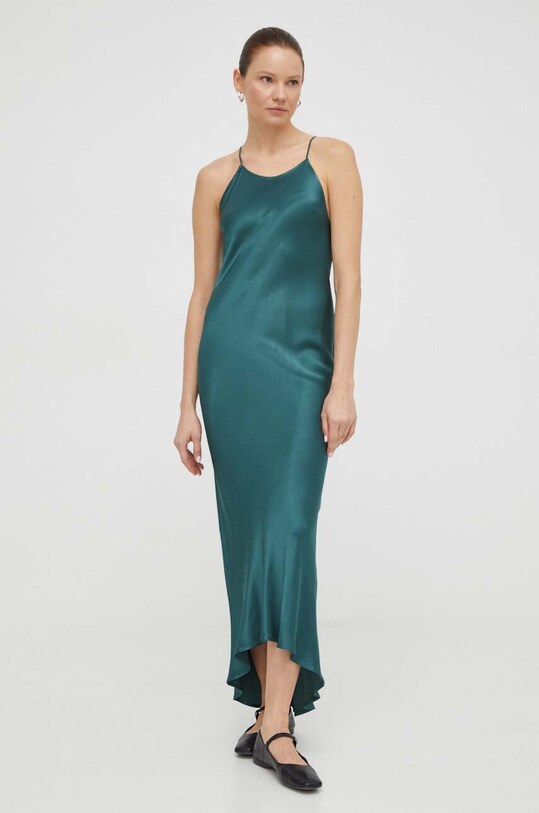 Šaty 2NDDAY 2ND Neoma TT - Satin Ease 2239125250 zelená SS24
