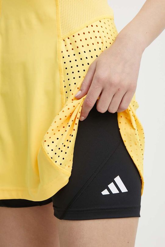 Sportovní šaty adidas Performance žlutá IM8175