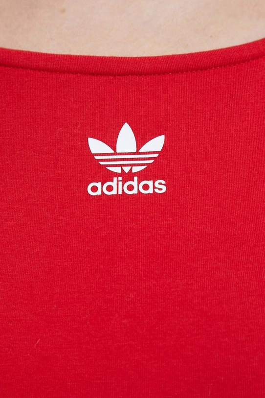 Šaty adidas Originals 3-Stripes IR8128 červená