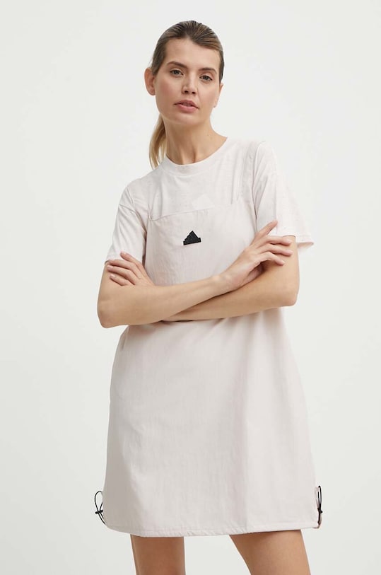 Φόρεμα adidas casual ροζ IS0669