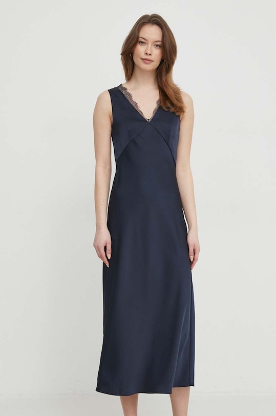 Joop! sukienka tkanina granatowy 30042147