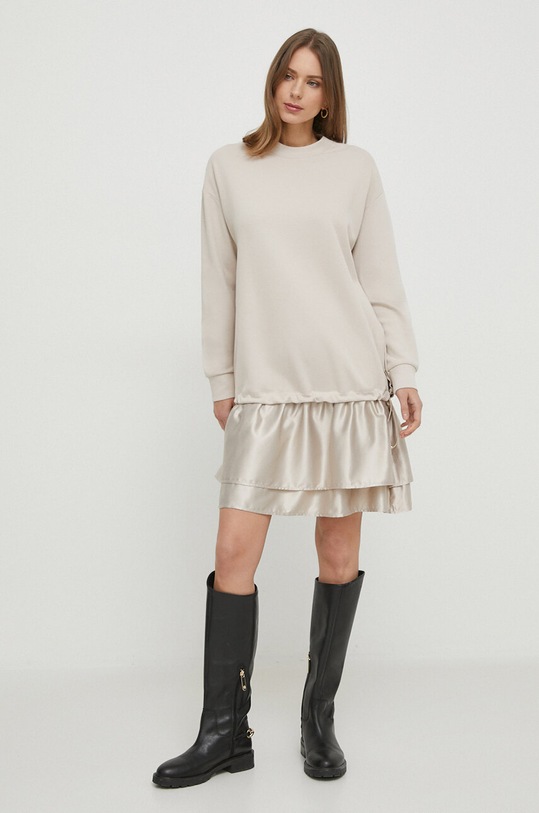 Joop! sukienka 30040475 beżowy AW24