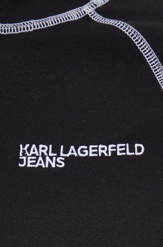 Karl Lagerfeld Jeans ruha 240J1301 fekete